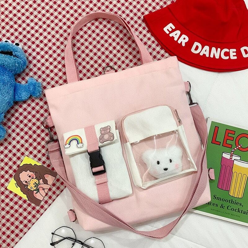 TOTE ĐEO 2 KIỂU PHỐI MÀU MICA -TT05