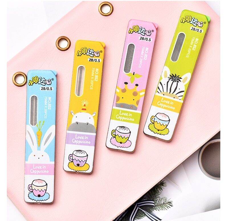 [HCM]Hộp ngòi bút chì kim bấm Love in Cappuccino