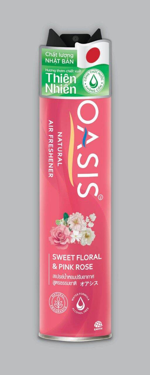 Xịt phòng OASIS Natural Hương thơm từ thiên nhiên
