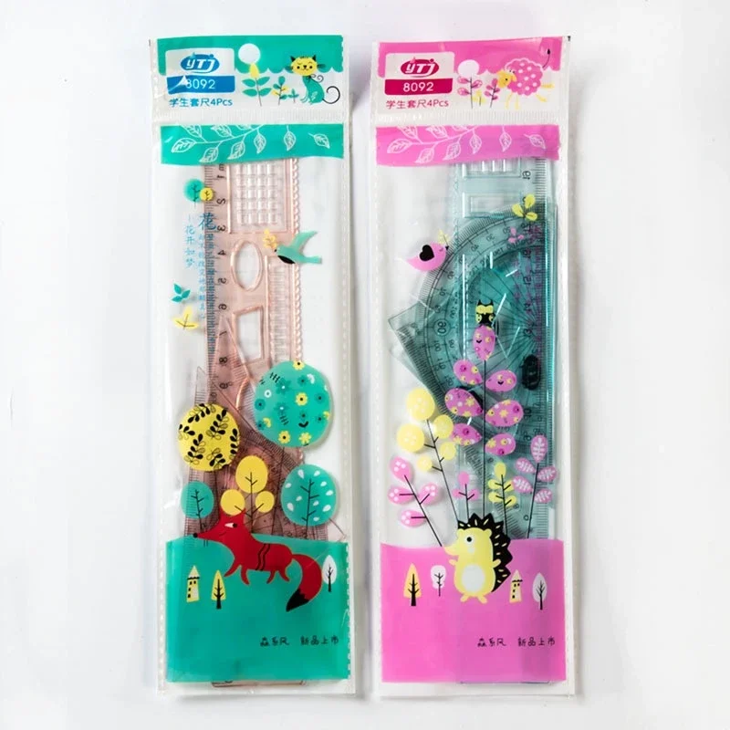 Thước học sinh 4 cây 20cm