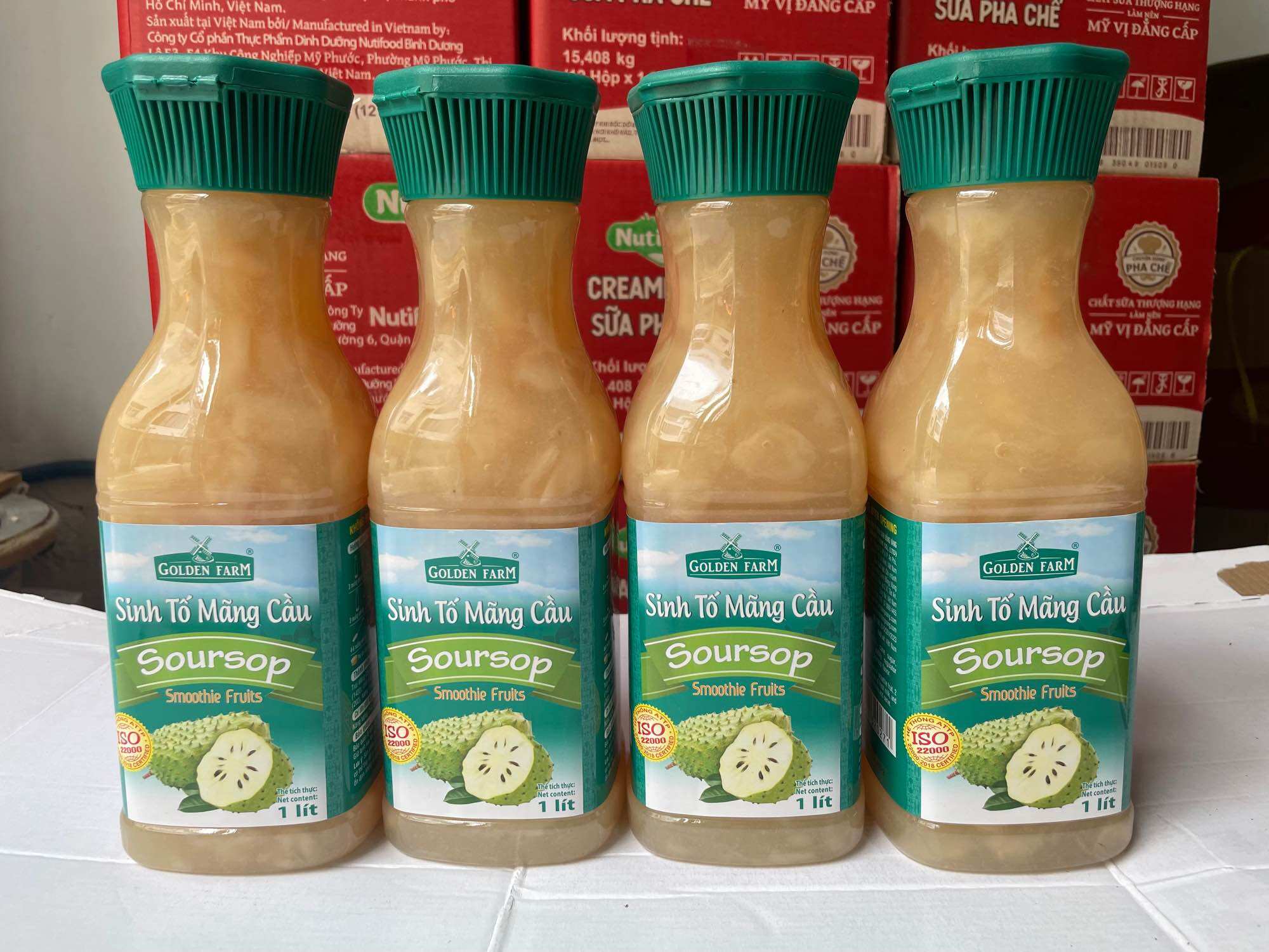 Sinh Tố Mãng Cầu Golden Farm (1L)