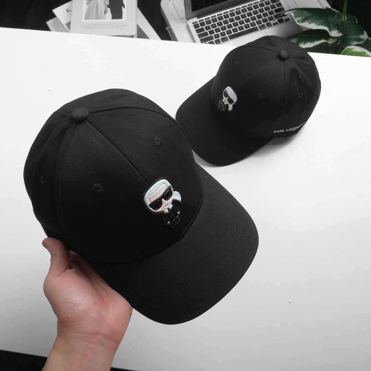 Mũ Lưỡi Trai  CAP KARL LAGERFELD BASIC hàng Auth full box !!