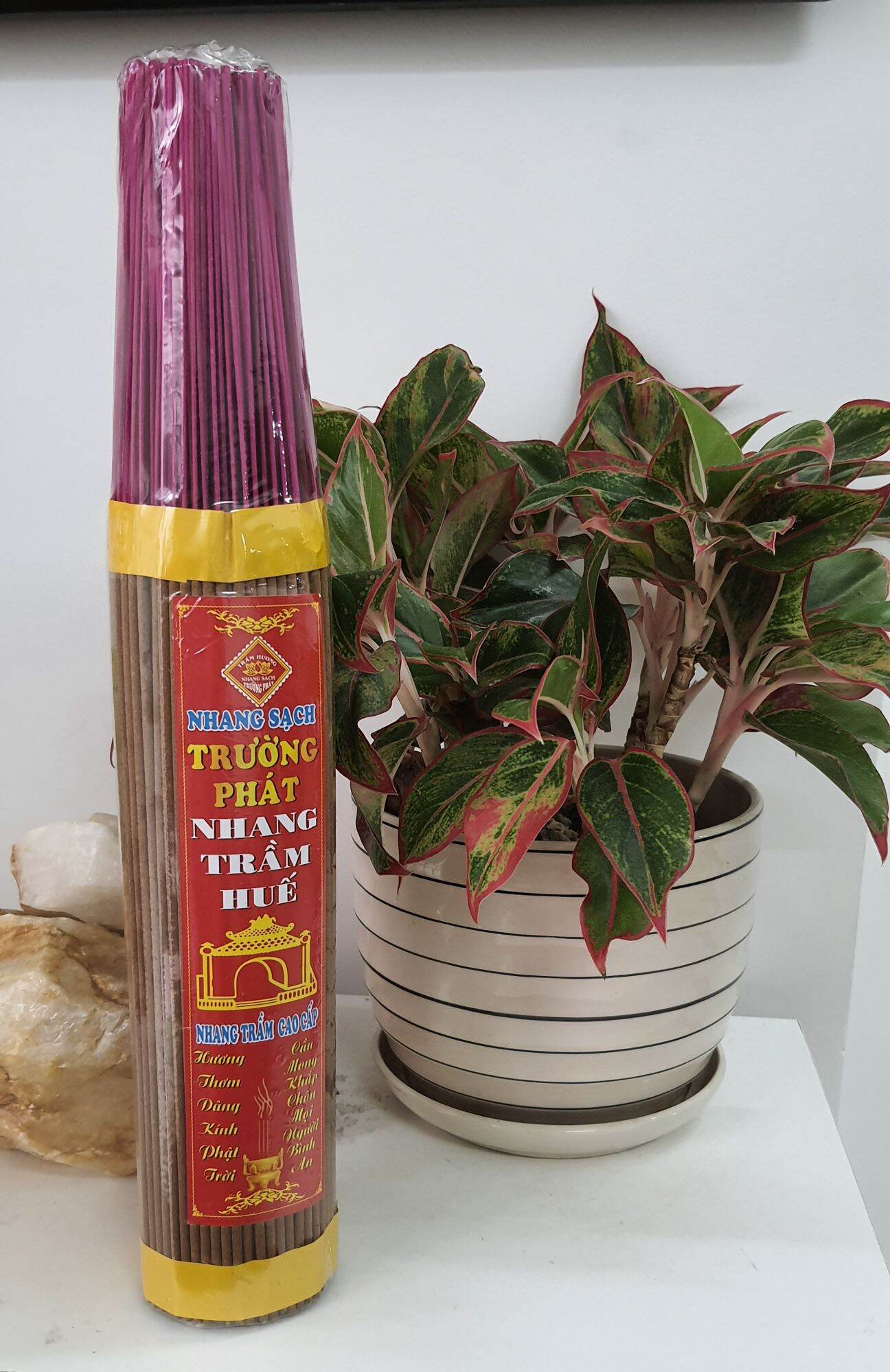 Nhang Trầm Huế Trường Phát 30cm, 40cm Nhang sạch, tự nhiên, an toàn,ít khói