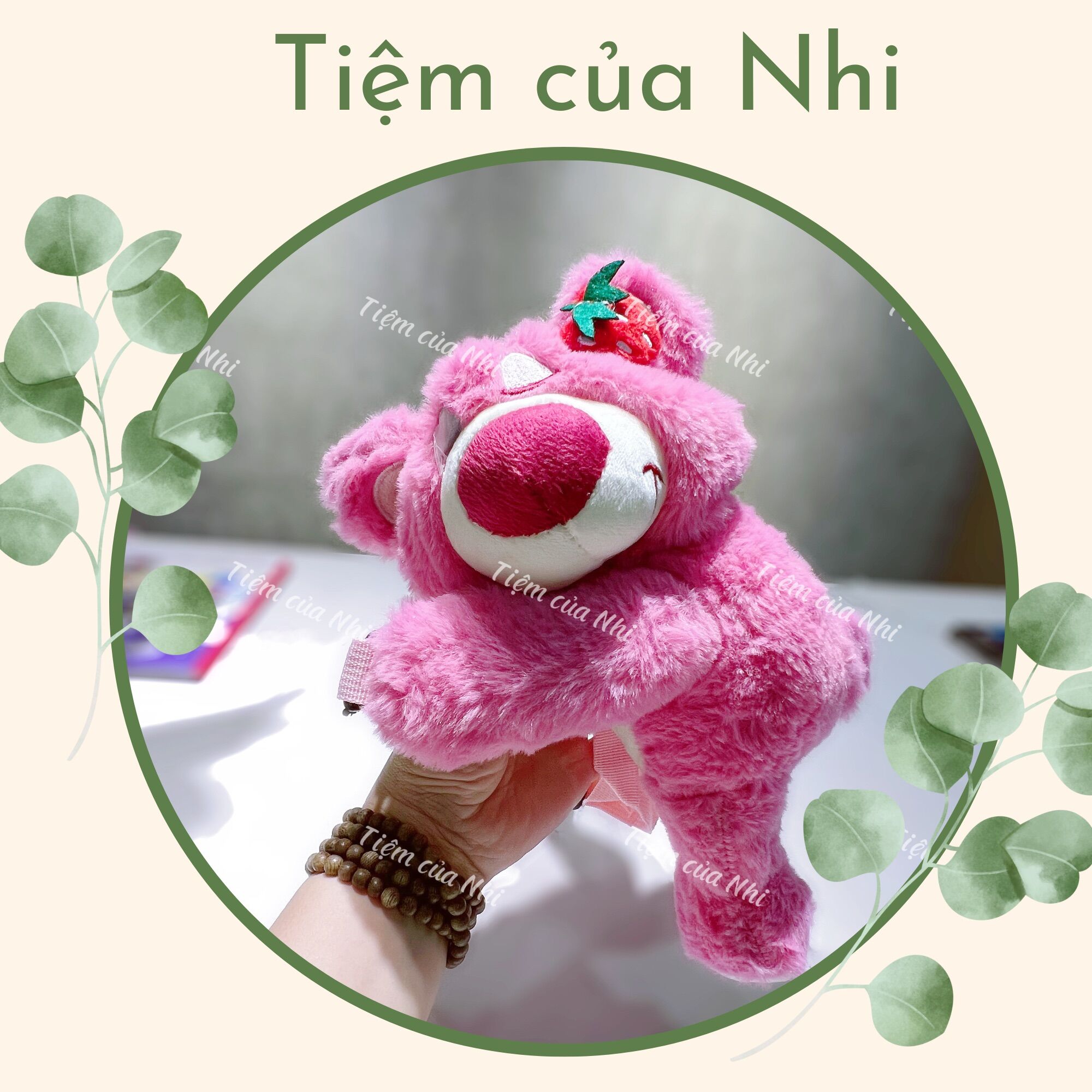 Túi đeo gấu dâu lotso