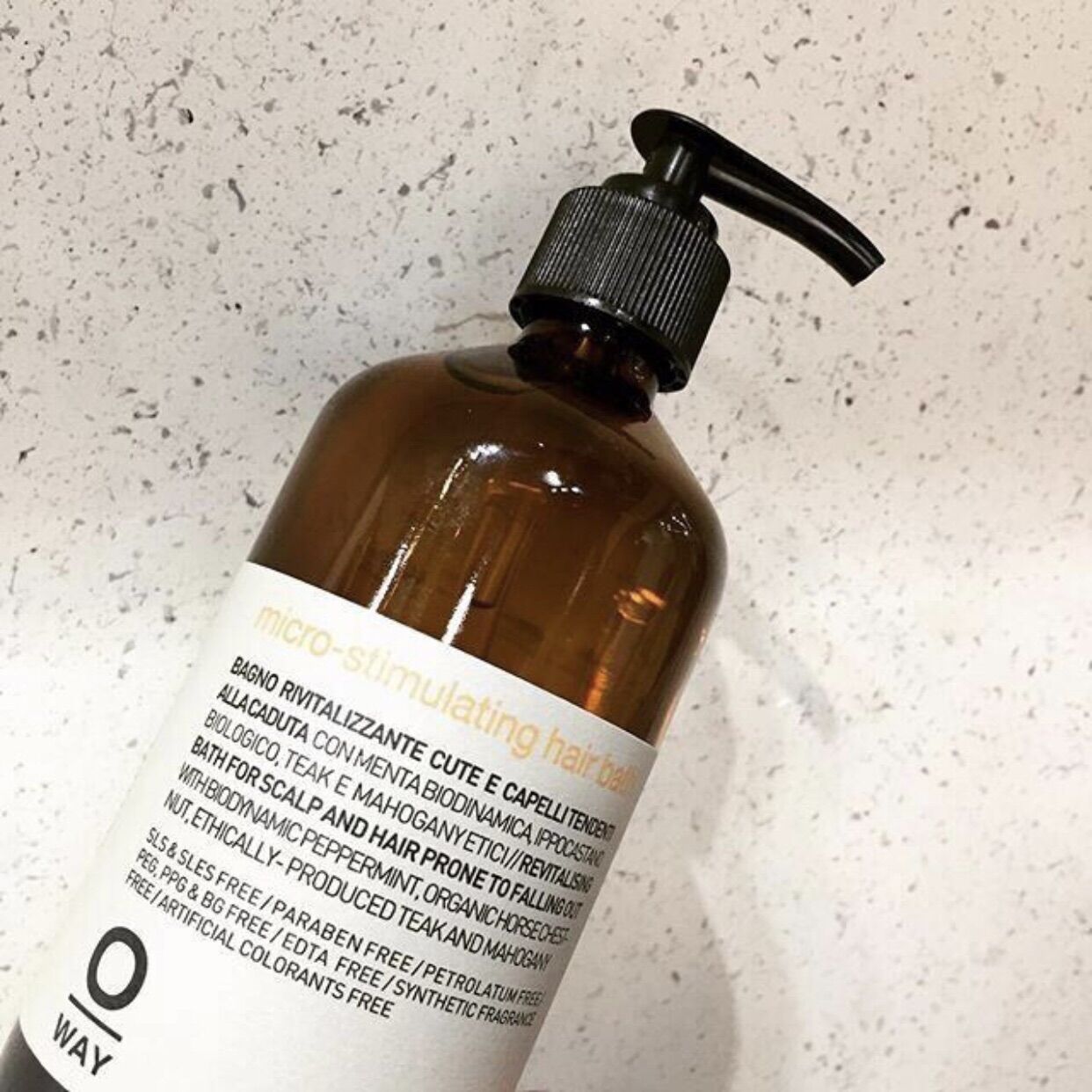 [HCM]OWAY - DẦU GỘI CHỐNG RỤNG TÓC MICRO-STIMULATING HAIR BATH 240ml