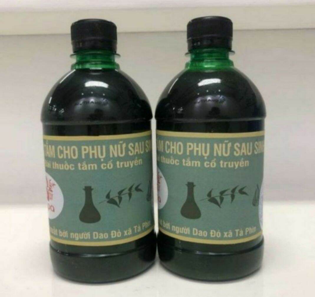Nước tắm cho phụ nữ sau sinh dân tộc dao đỏ