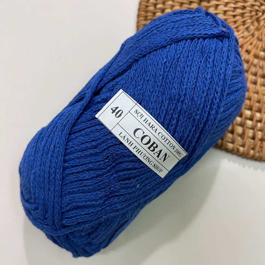 Hara Cotton Yarn for Knitting and Crocheting Handbags, Roll of 100Gr