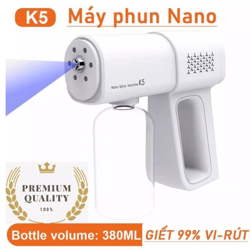 Máy xịt khử khuẩn 💥hàng cao cấp💥 máy diệt khuẩn cầm tay k5