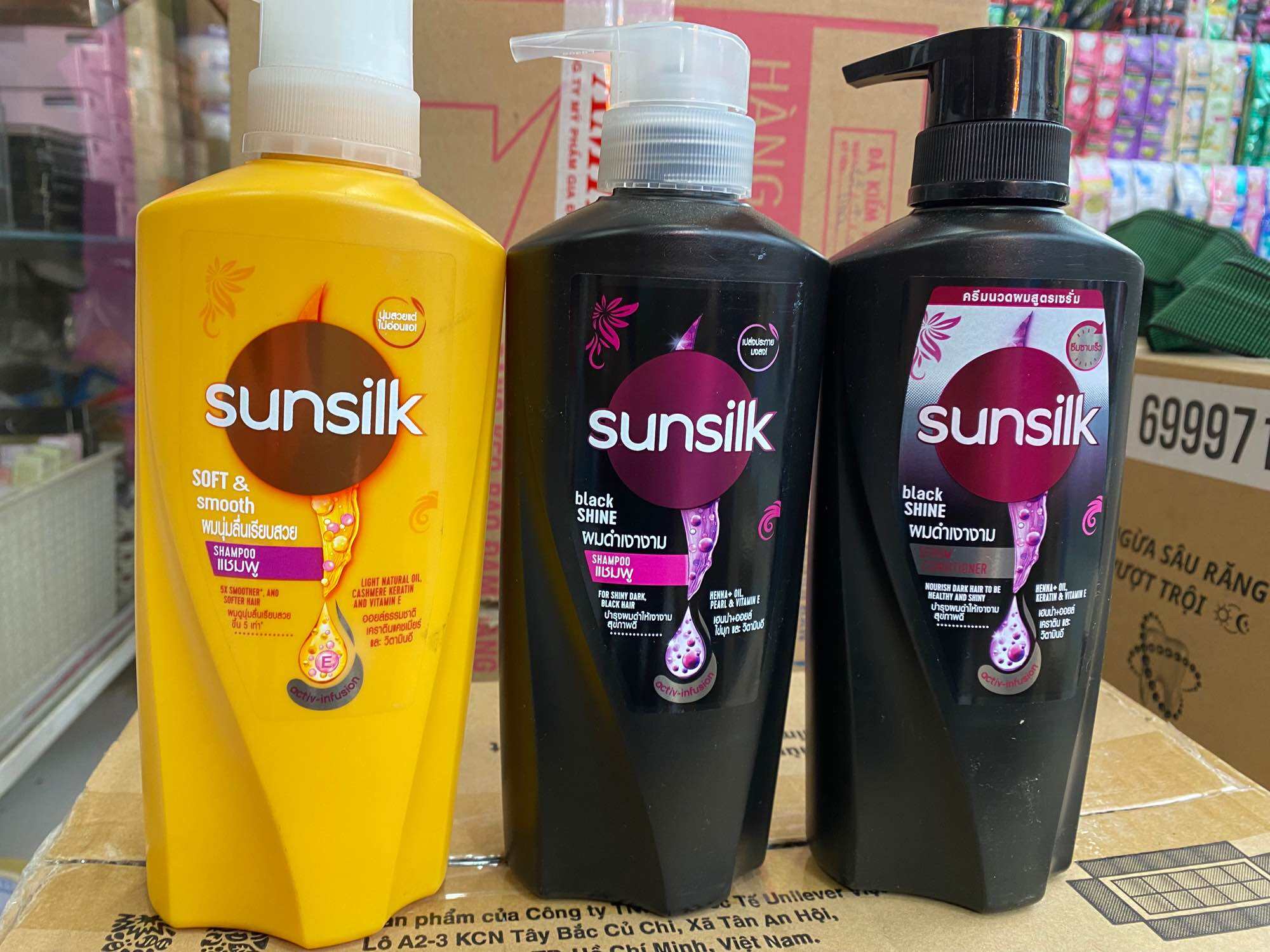 [FREESHIP] Dầu gội đầu Sunsilk Thái Lan mẫu mới 400ml