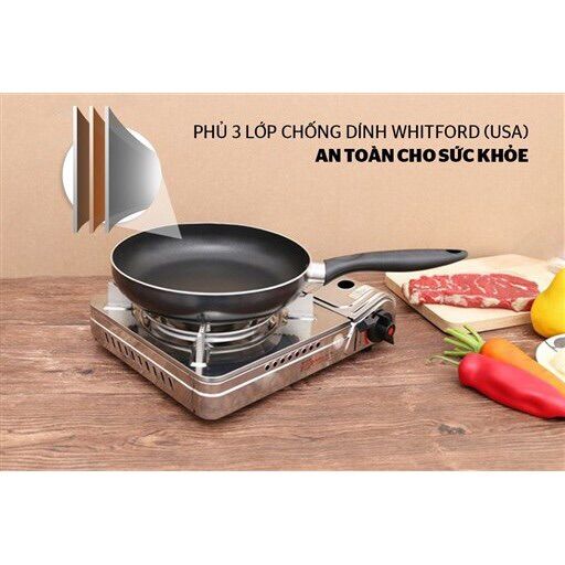 CHẢO TRƠN CHỐNG DÍNH SUNHOUSE CT30- size 30cm