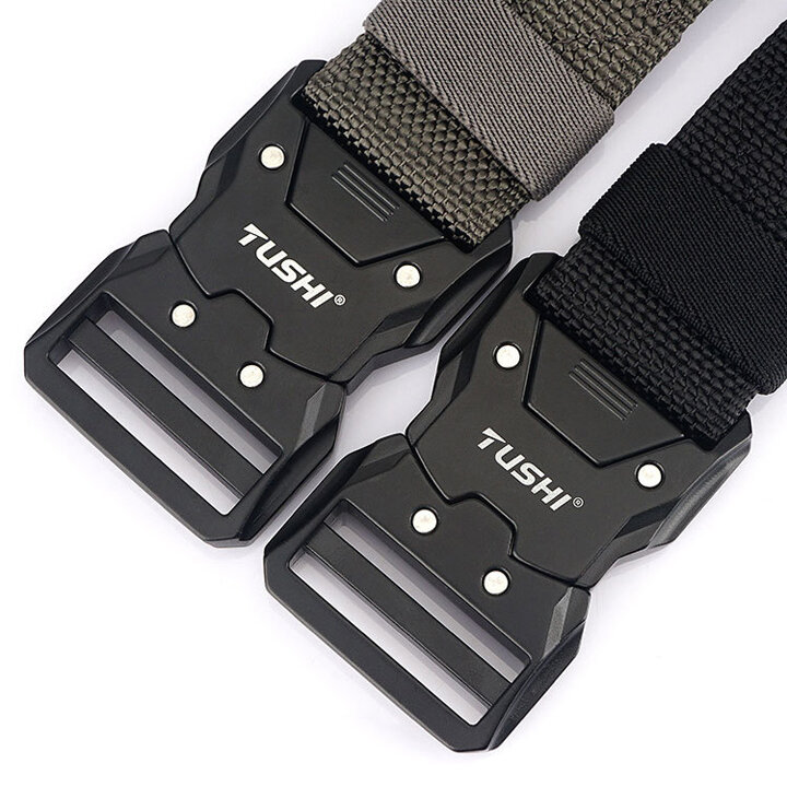 Dây thắt lưng lính - Dây nịt vải bố ARM-1255 (Xanh lính)