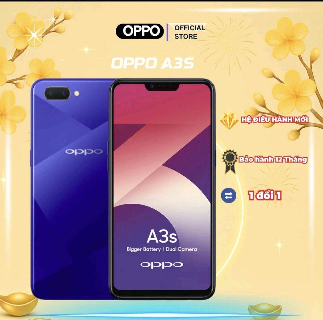 Phone (O.P.P.O) A3S 6/128Gb Ram Brand New, Original Packaging, 2 Sim Cards, 2 Sim Slots, Loud Speakers, Strong Signal, Runs All Heavy Games, Surfs the Web and Watches Movies Super Fast, 12 Month Warranty, Free Charger, Cable, and Case. - 4