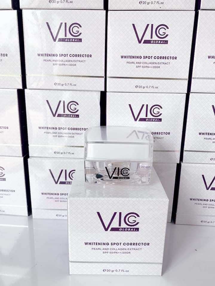 Kem face Vic dưỡng trắng da mờ thâm