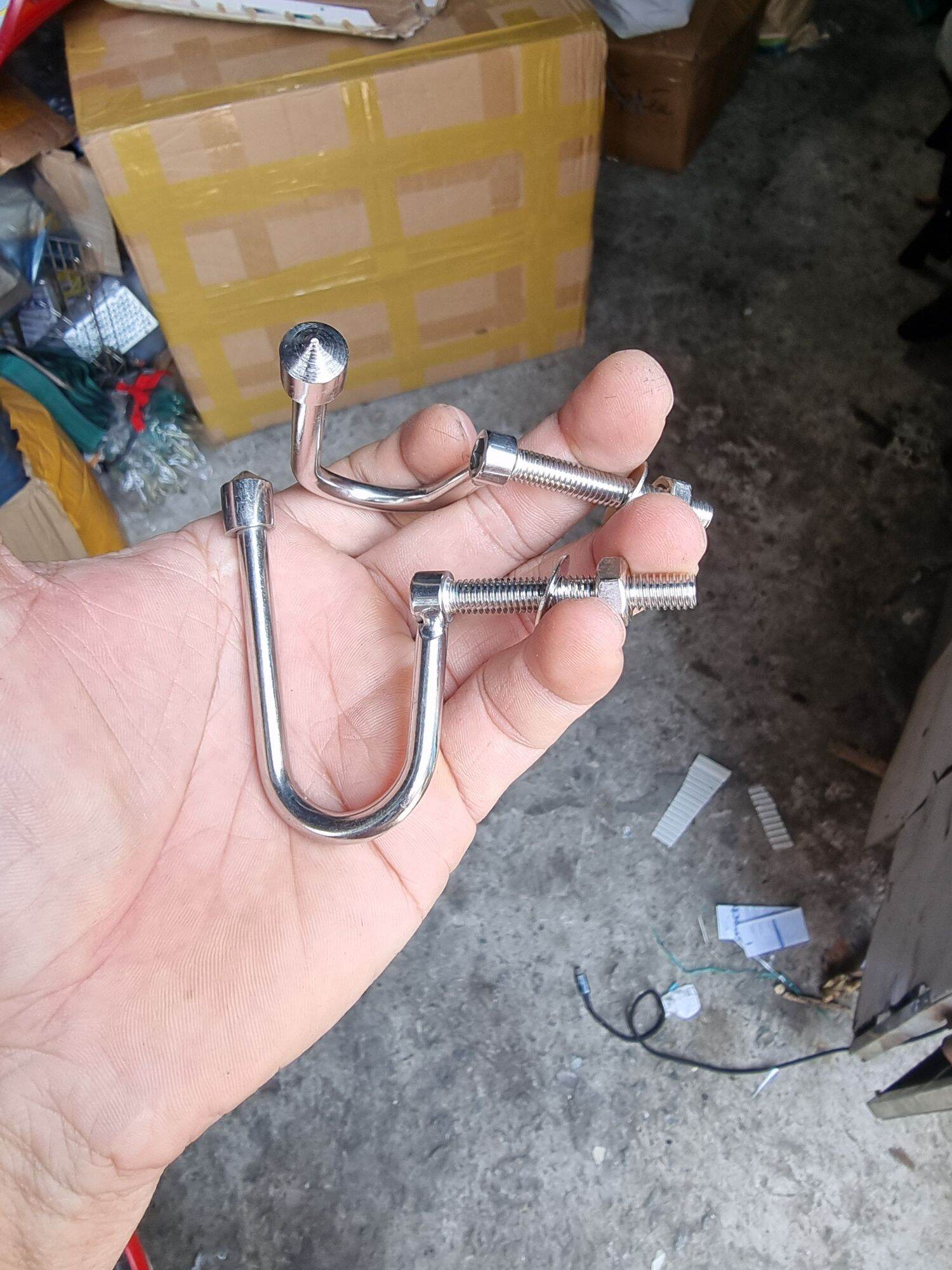 móc treo đồ inox - titan (1 cái)