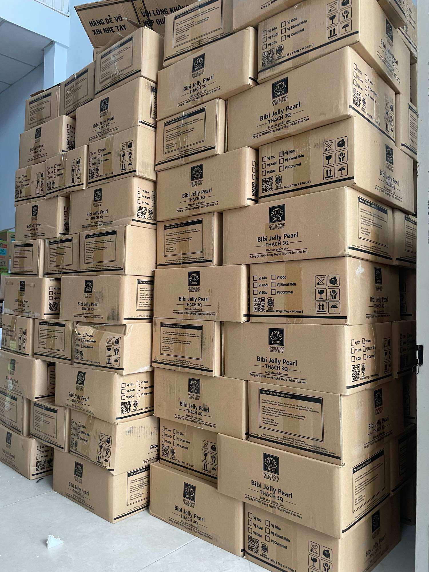 Trân Châu 3Q BiBi Trắng-Đen Bịch 2kg