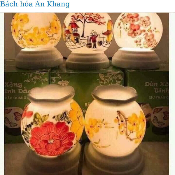 ĐÈN XÔNG TINH DẦU GỐM SỨ BÁT TRÀNG