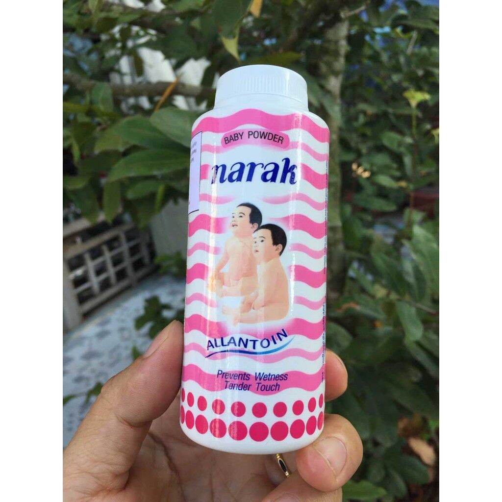 1 chai Phấn rôm Narak 25g thơm dịu nhẹ rôm sẩy trẻ em cả người lớn - Thái Lan