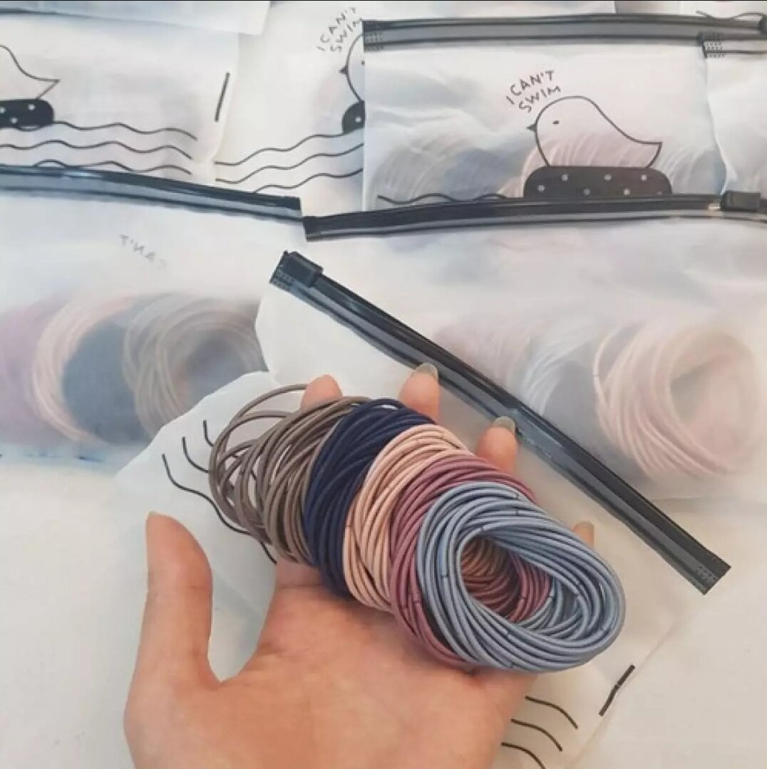 Set 100 Dây Buột Tóc Nữ