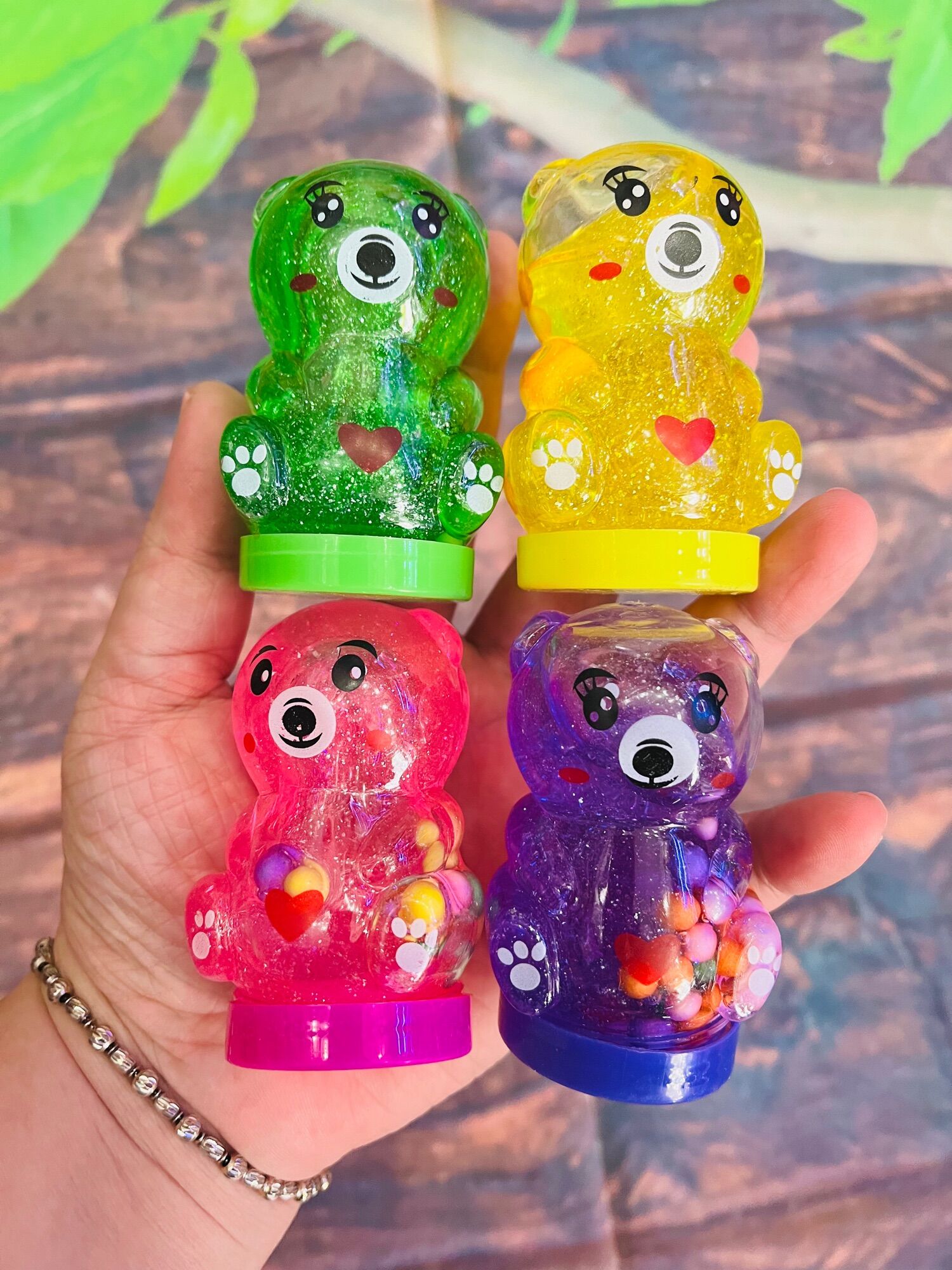 Hủ slime mini nhiều hình, màu cho bé