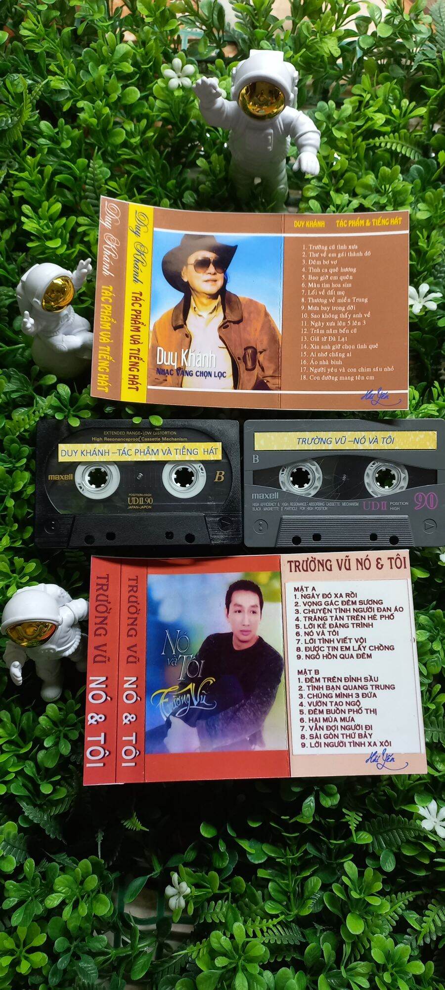 Băng cassette trường vũ và duy khánh