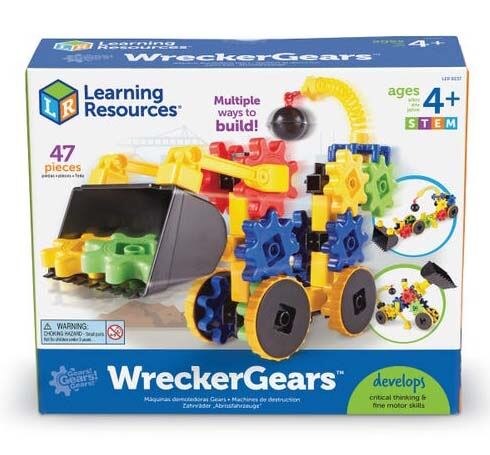 Đồ chơi xây dựng bánh răng cưa mô hình máy xúc - gears! gears! gears! wreckergears
