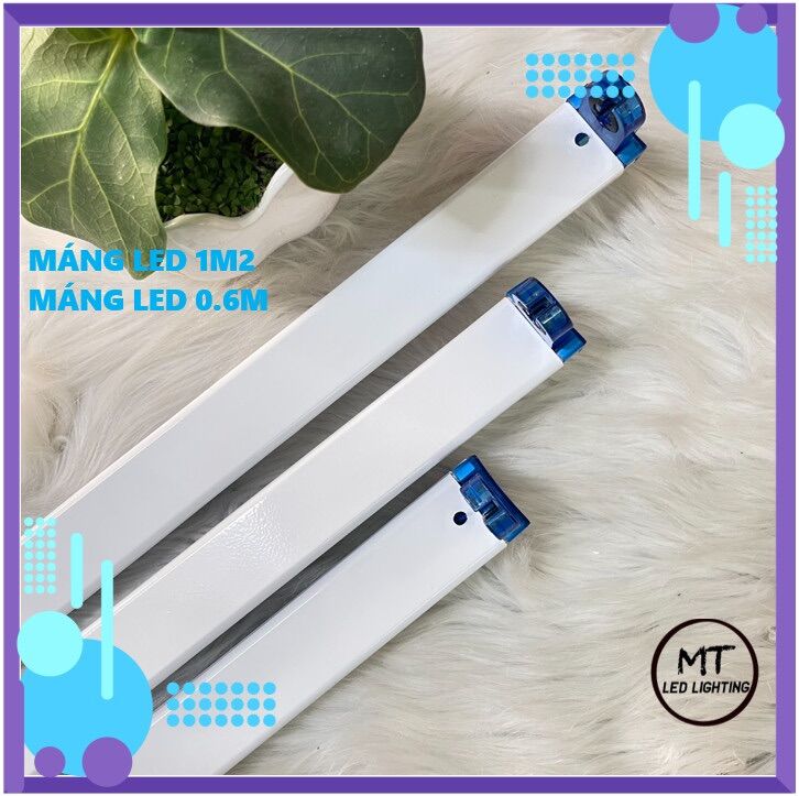 Máng đèn led đơn 1,2m - máng đèn led 1m2