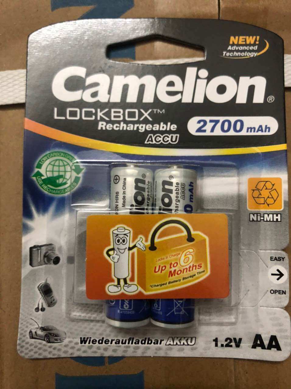Pin sạc Camelion
