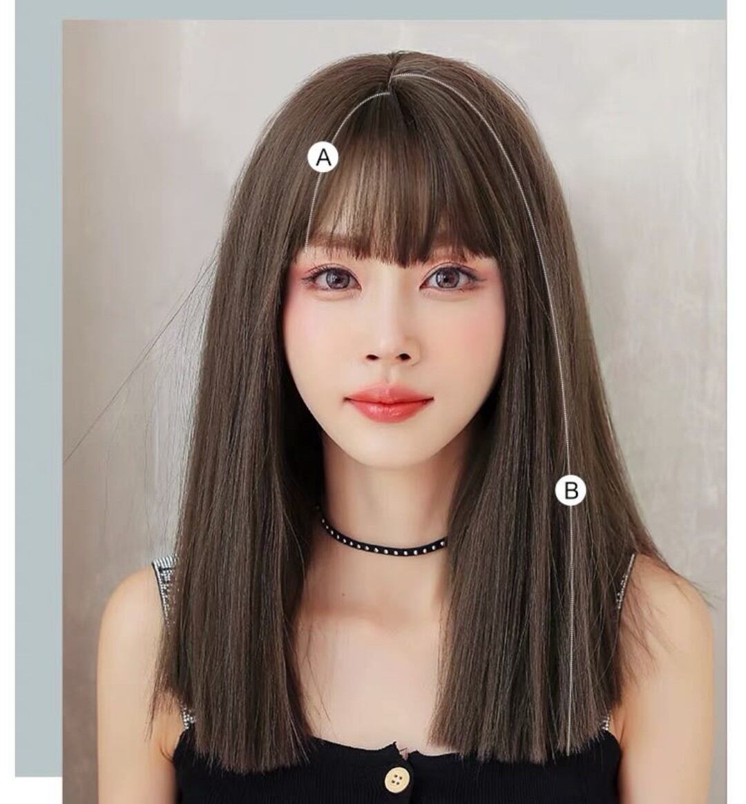tóc nguyên đầu dl-283[SẮP HẾT HÀNG]