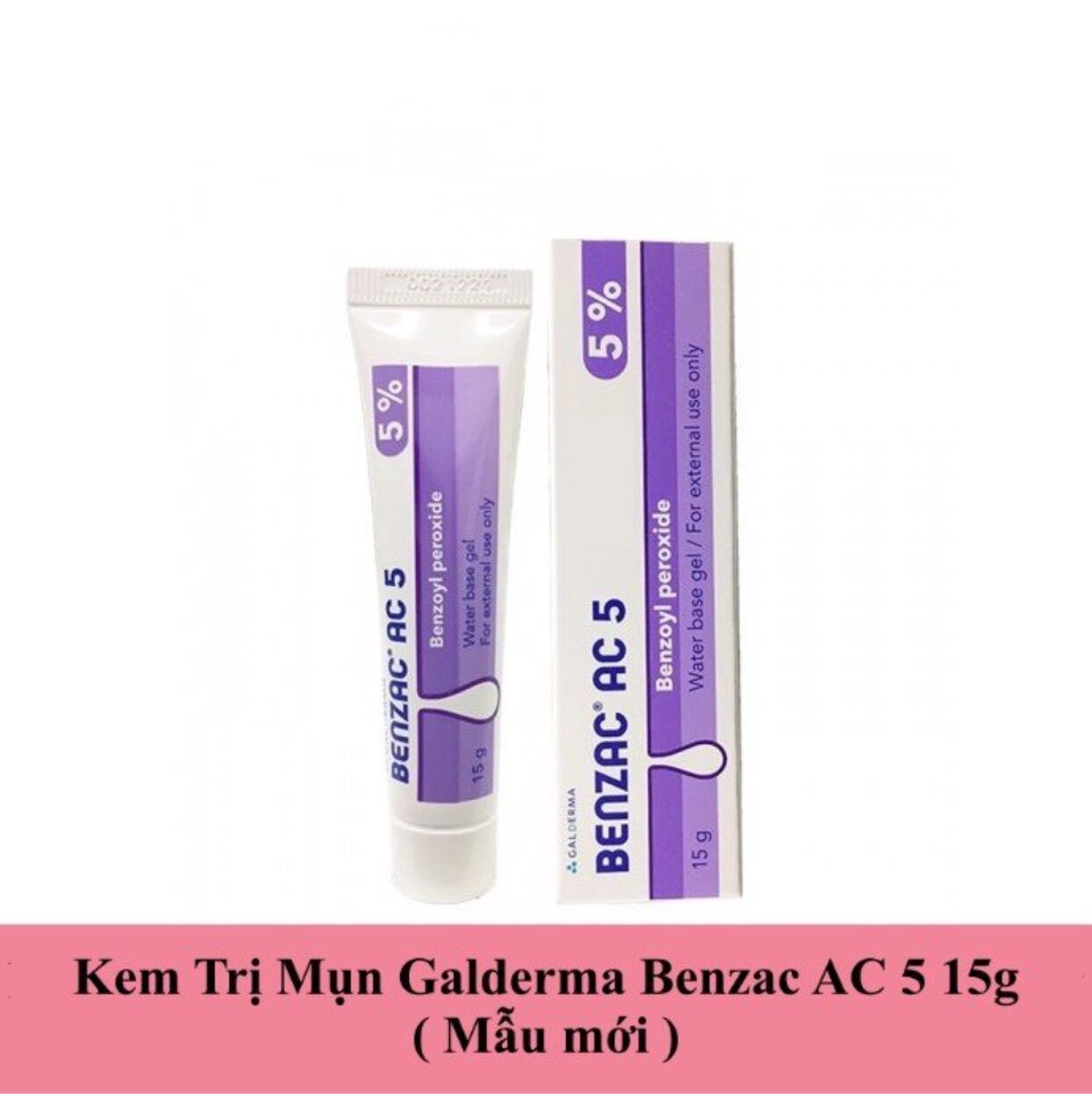 Kem Giảm Mụn Benzac AC 5%