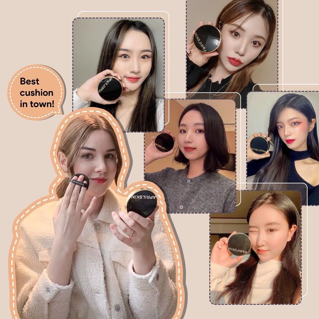 [HCM]Phấn nước April Skin Magic Snow Cushion SPF50+/PA+++ 15g