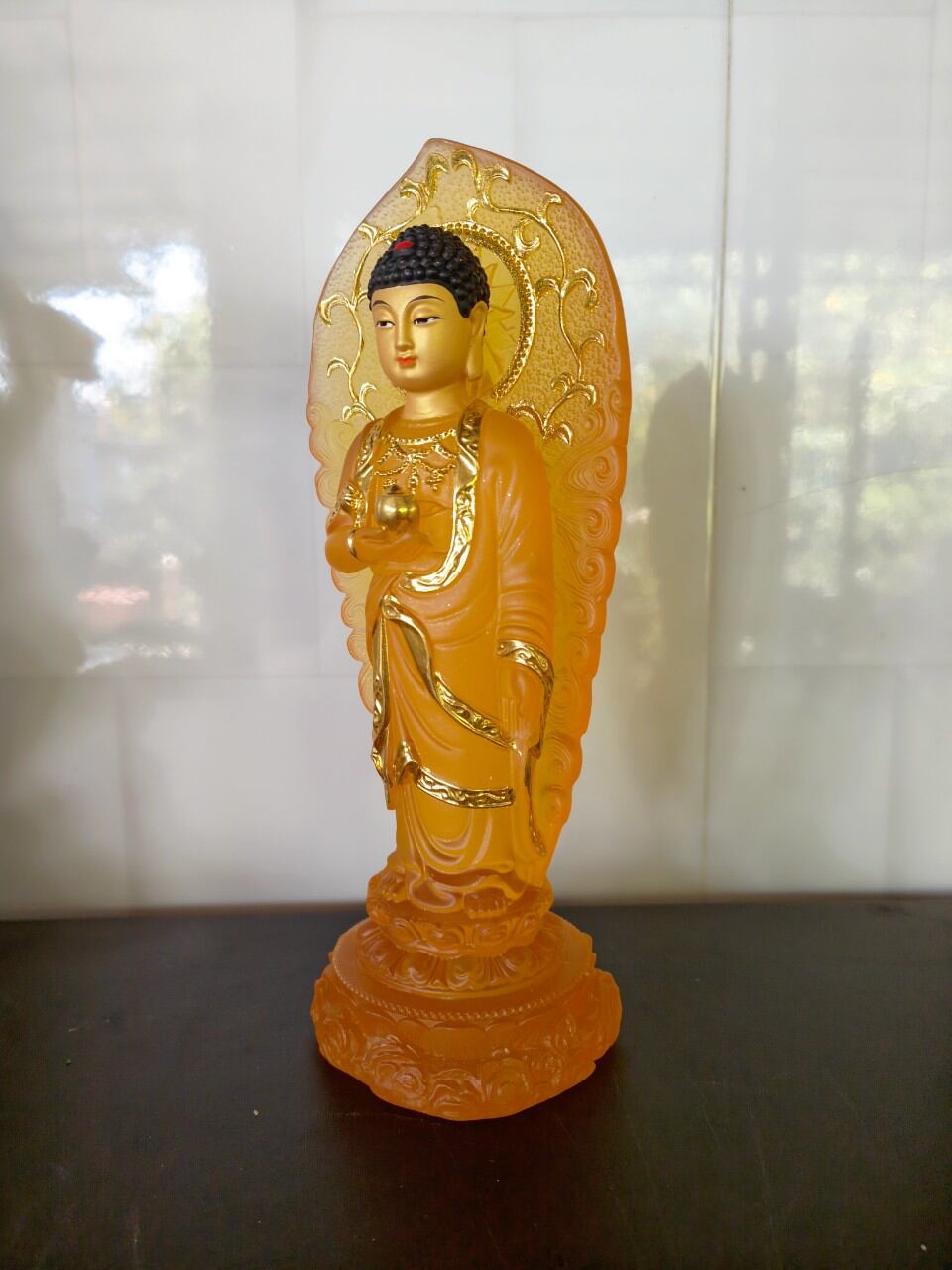 Tượng Dược Sư Lưu Ly cao 25cm