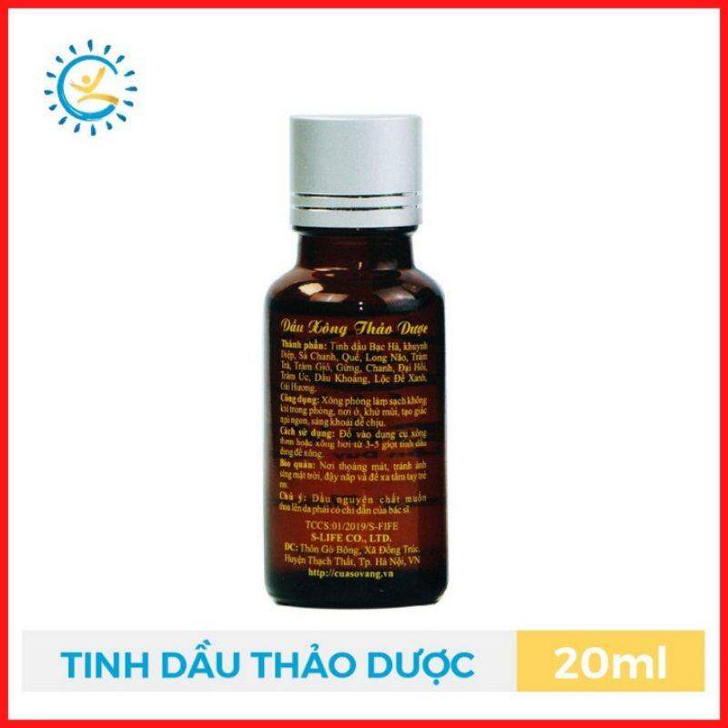 Tinh dầu thảo dược thiên nhiên Cửa Sổ Vàng