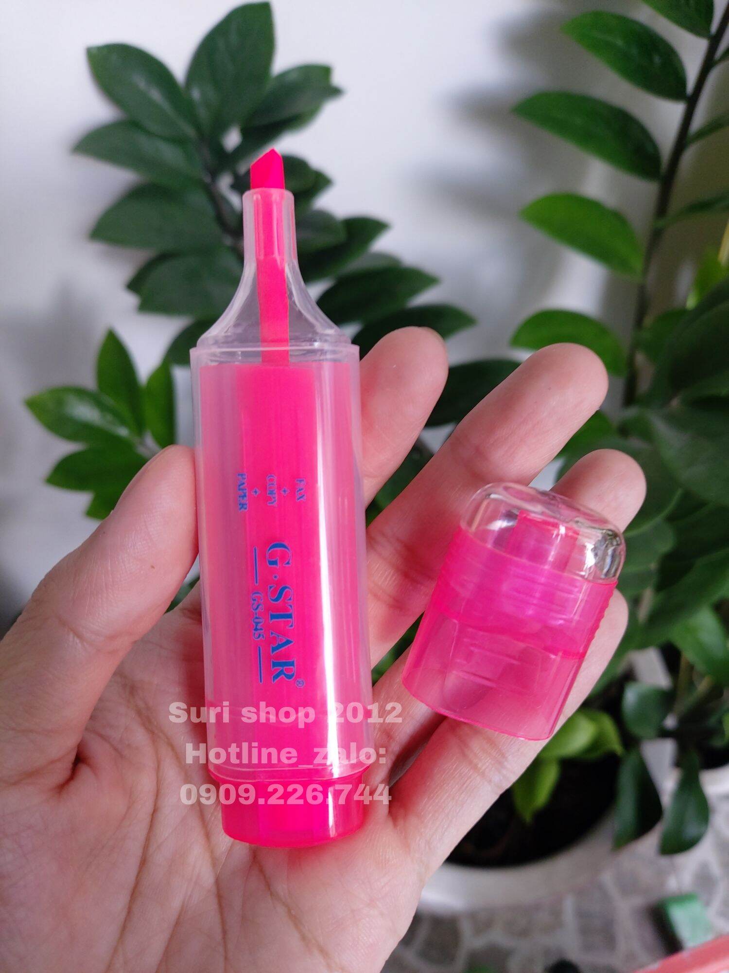 01 Bút dạ quang hightlight Gstar ( xanh lá, vàng, hồng, cam )
