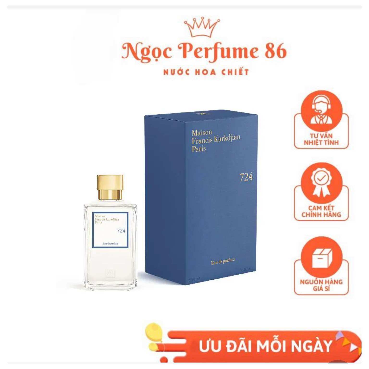 10ml Nước hoa MFK 724 - Nước hoa nữ