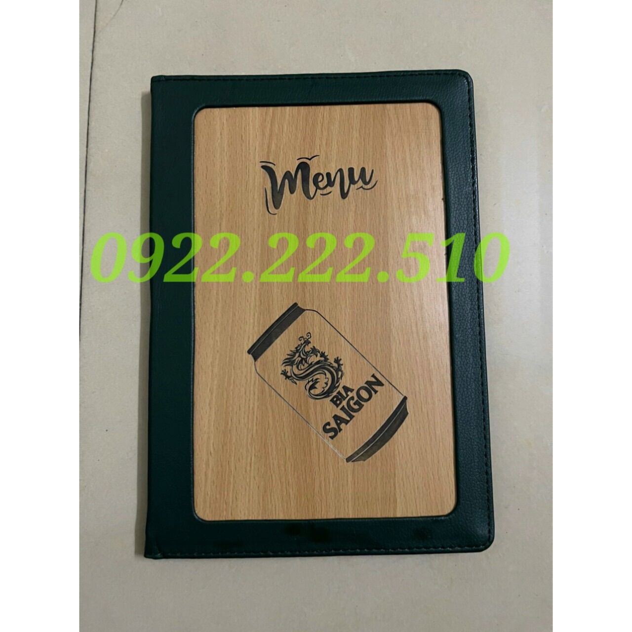 BÌA MENU 10-20 LÁ A4 GỖ 2332