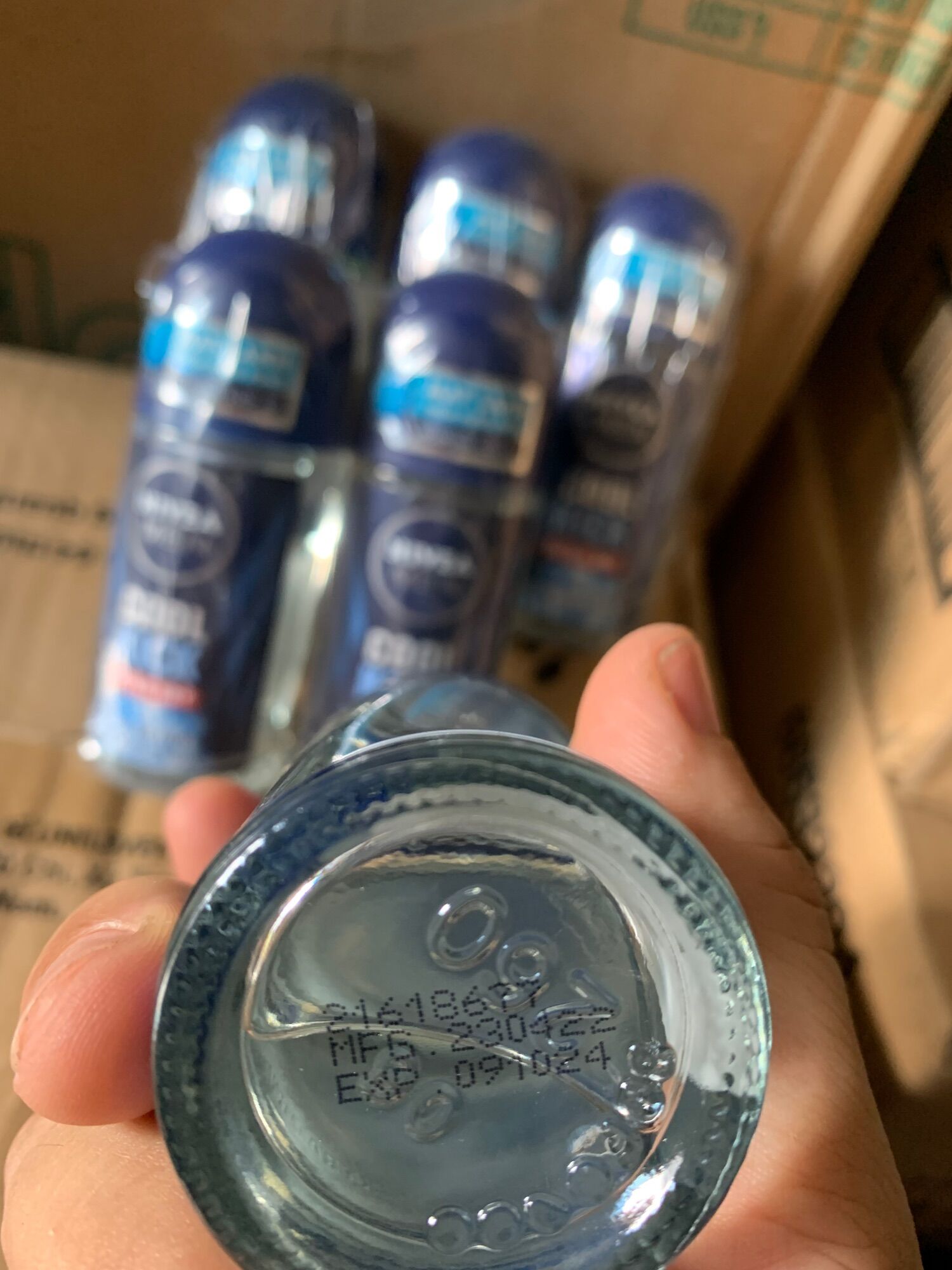 Combo 2 chai Lăn khử mùi NIVEA MEN COOL 50ml