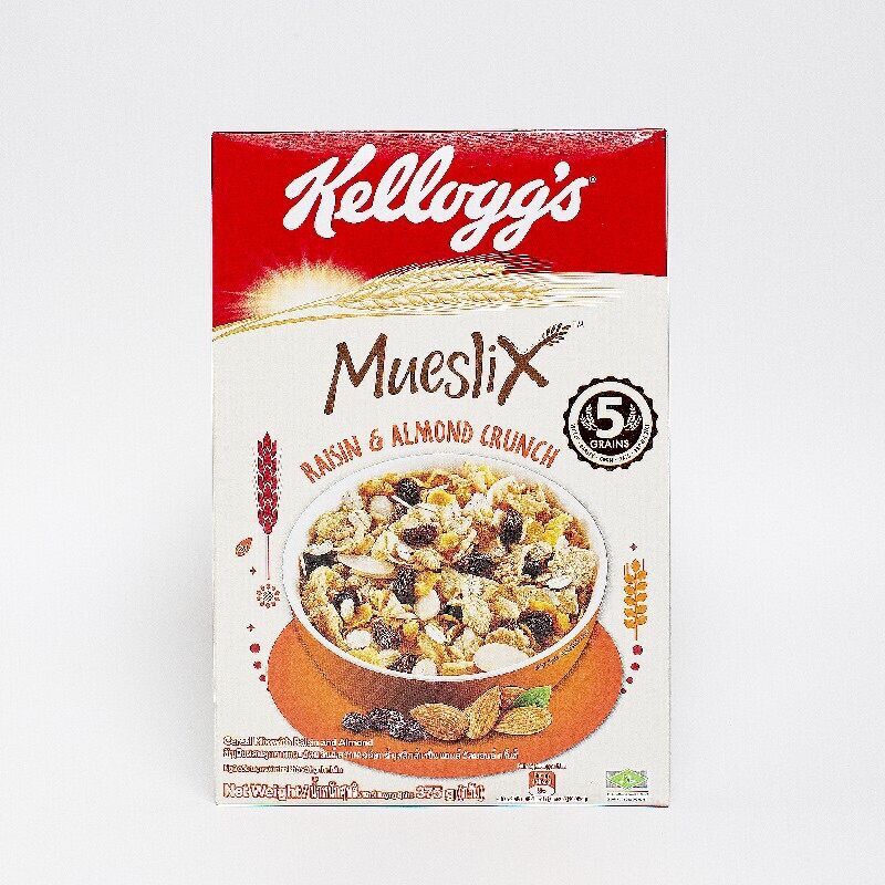 Ngủ cốc ăn sáng Kellogg's Mueslix 355g ( 3 vị)