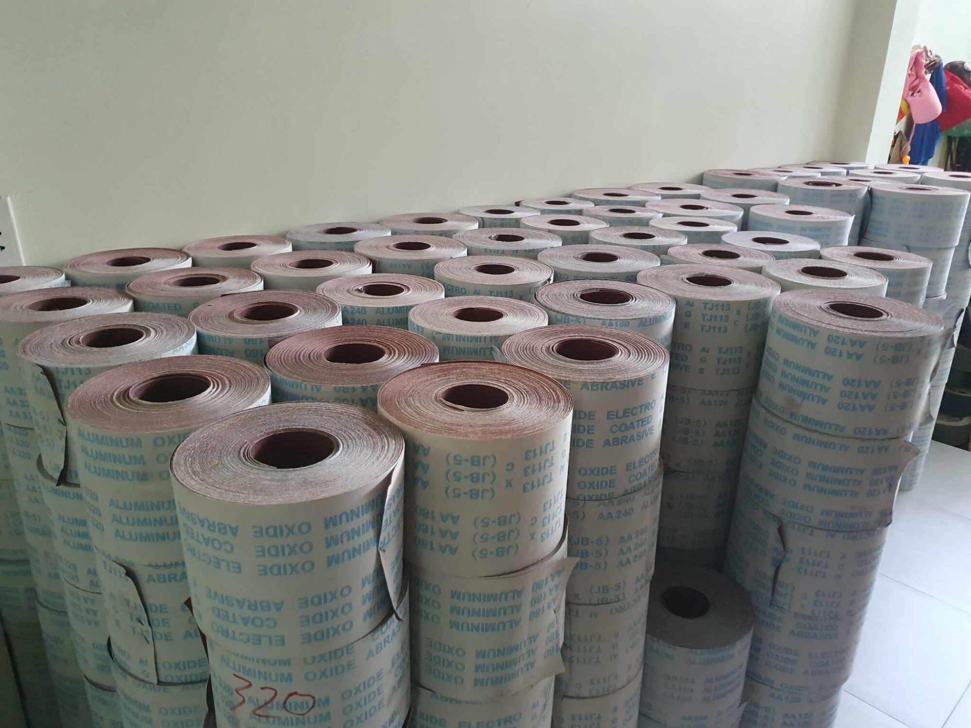 Nhám vải cuộn jb-5 AA120 150mm × 45 mét