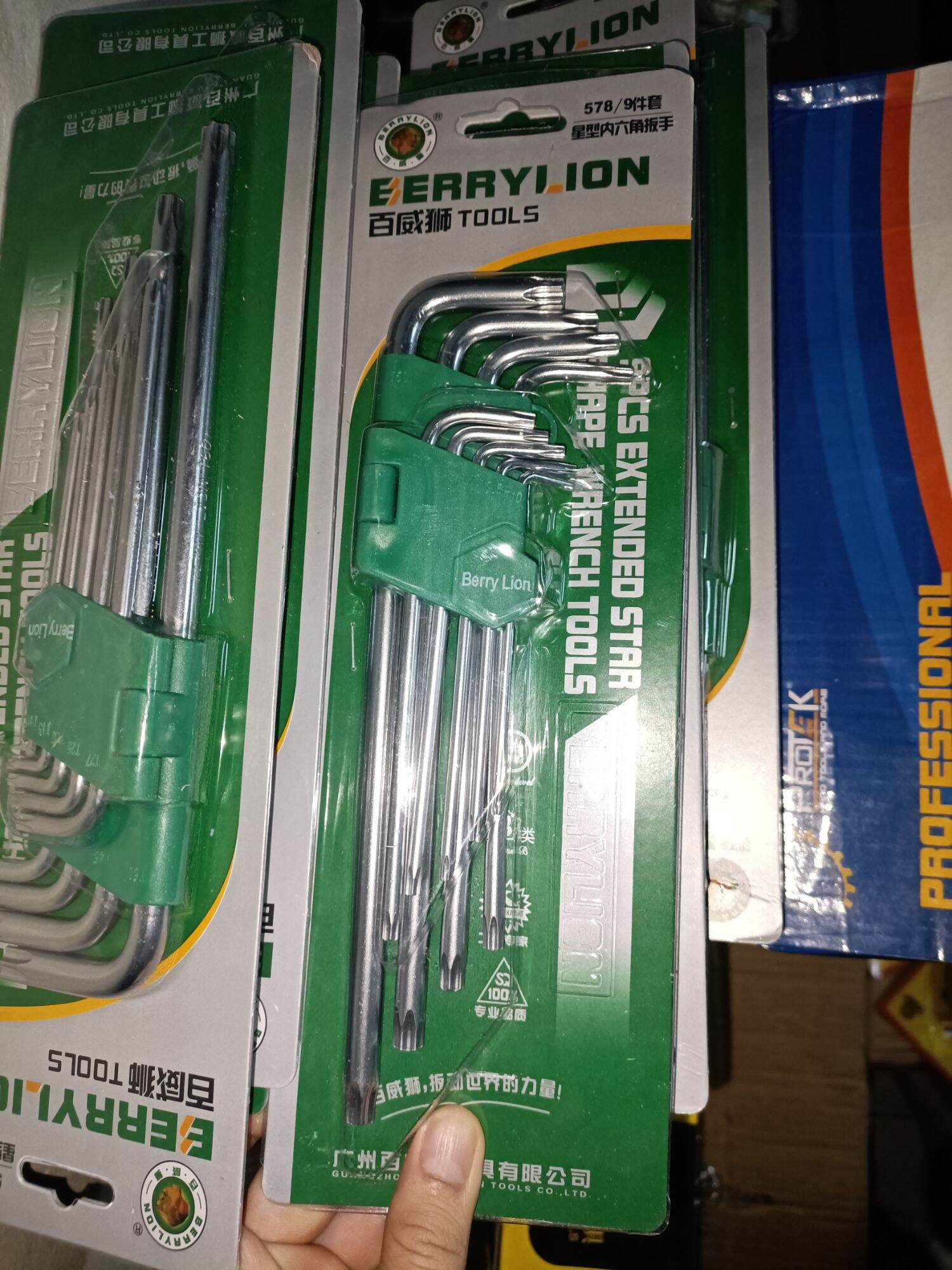 Bộ lục giác bông berrylion 9 chi tiết