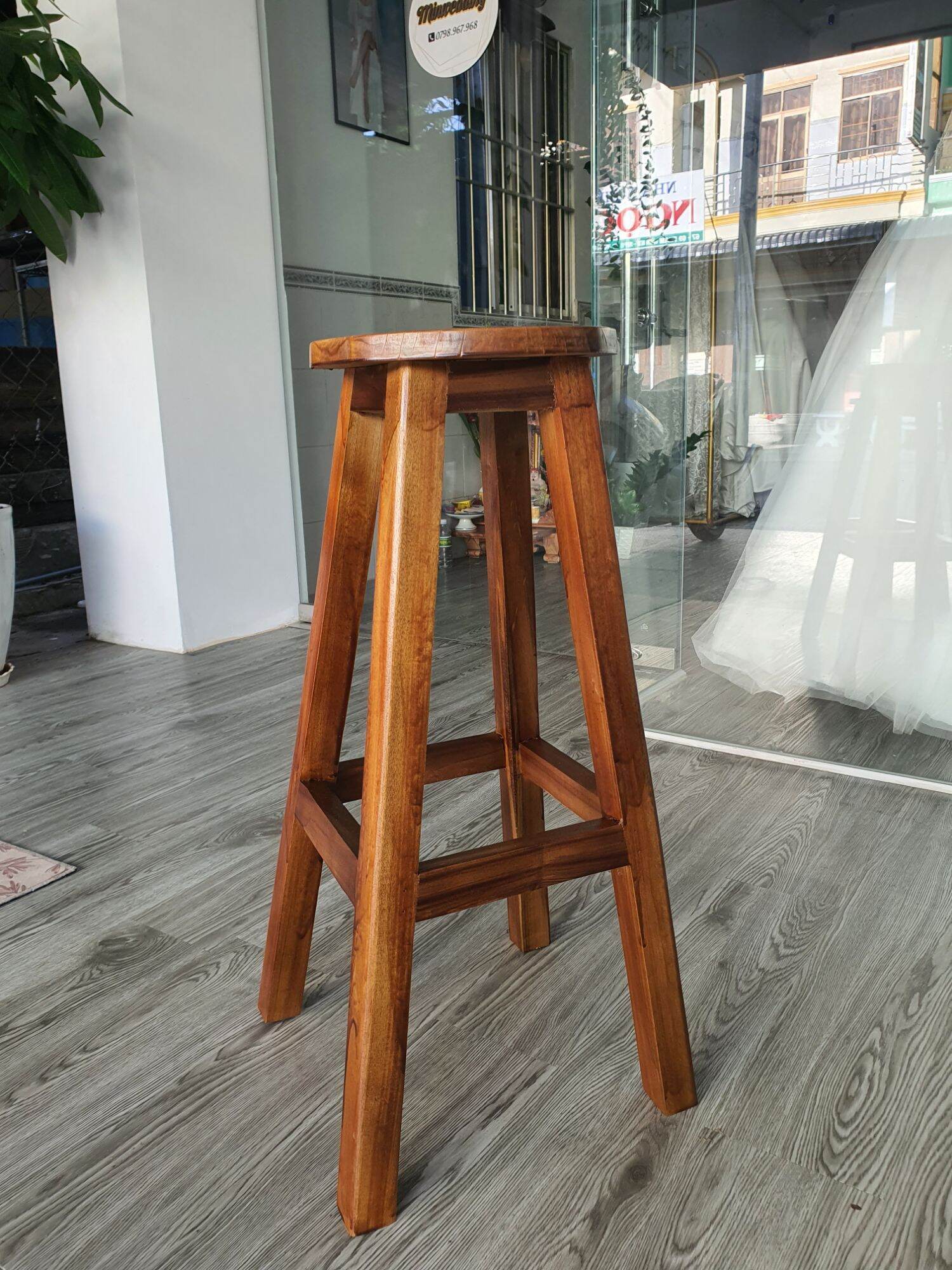 Ghế quầy bar gỗ