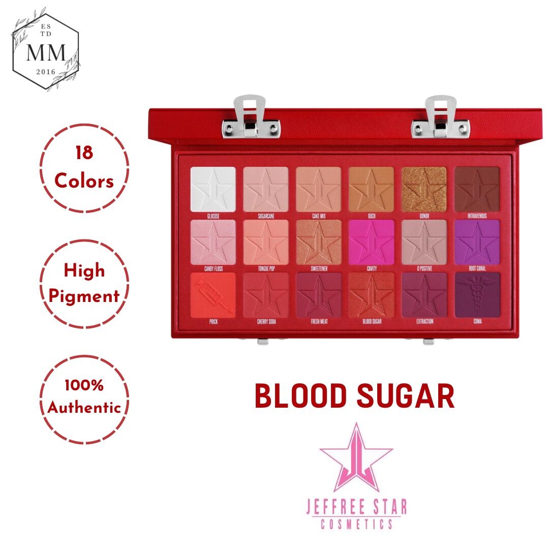 [Moomoocos] Bảng mắt Jeffree Star Blood Sugar Eyeshadow Palette