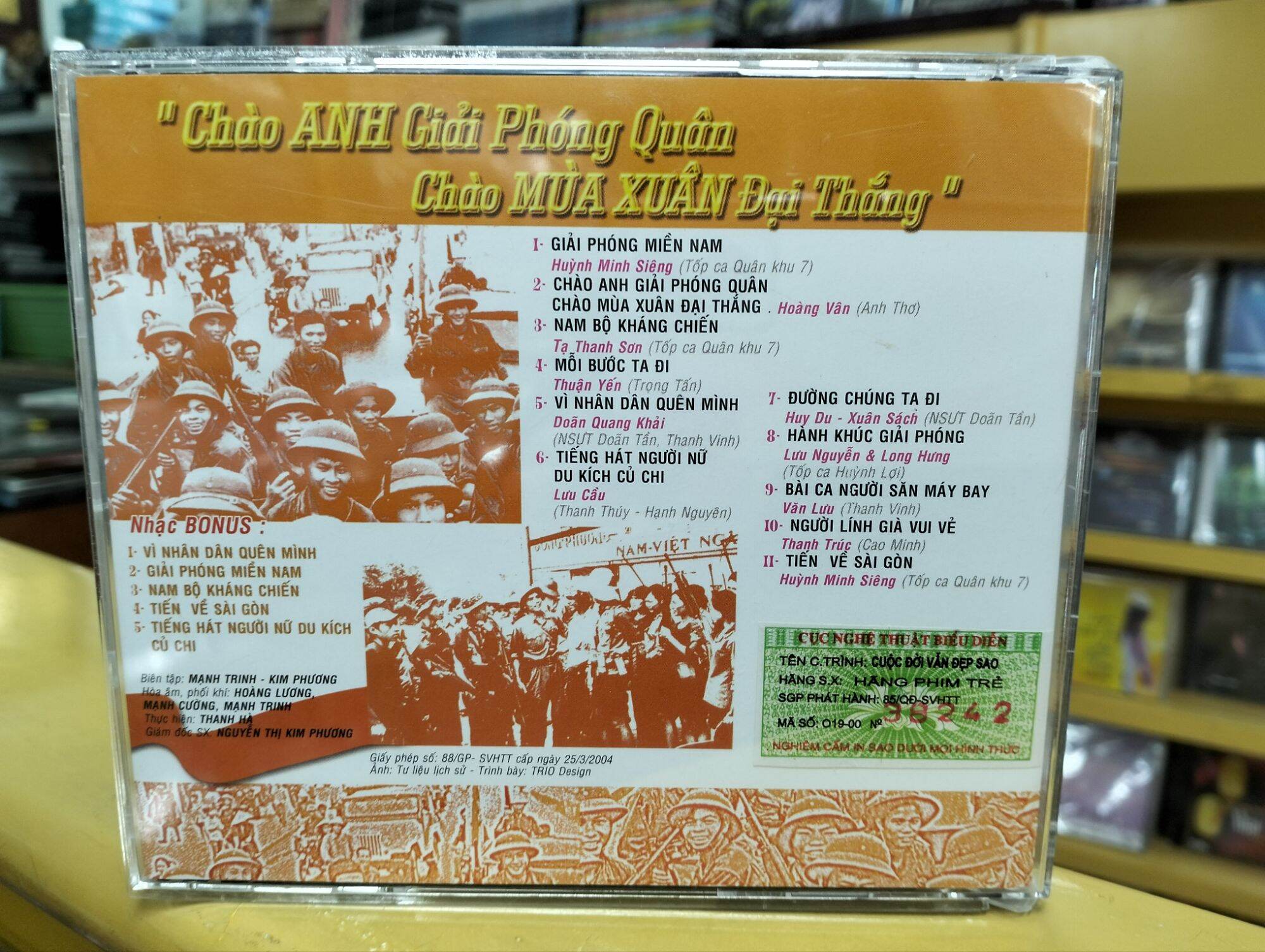 CD - Chào Anh Giải Phóng Quân