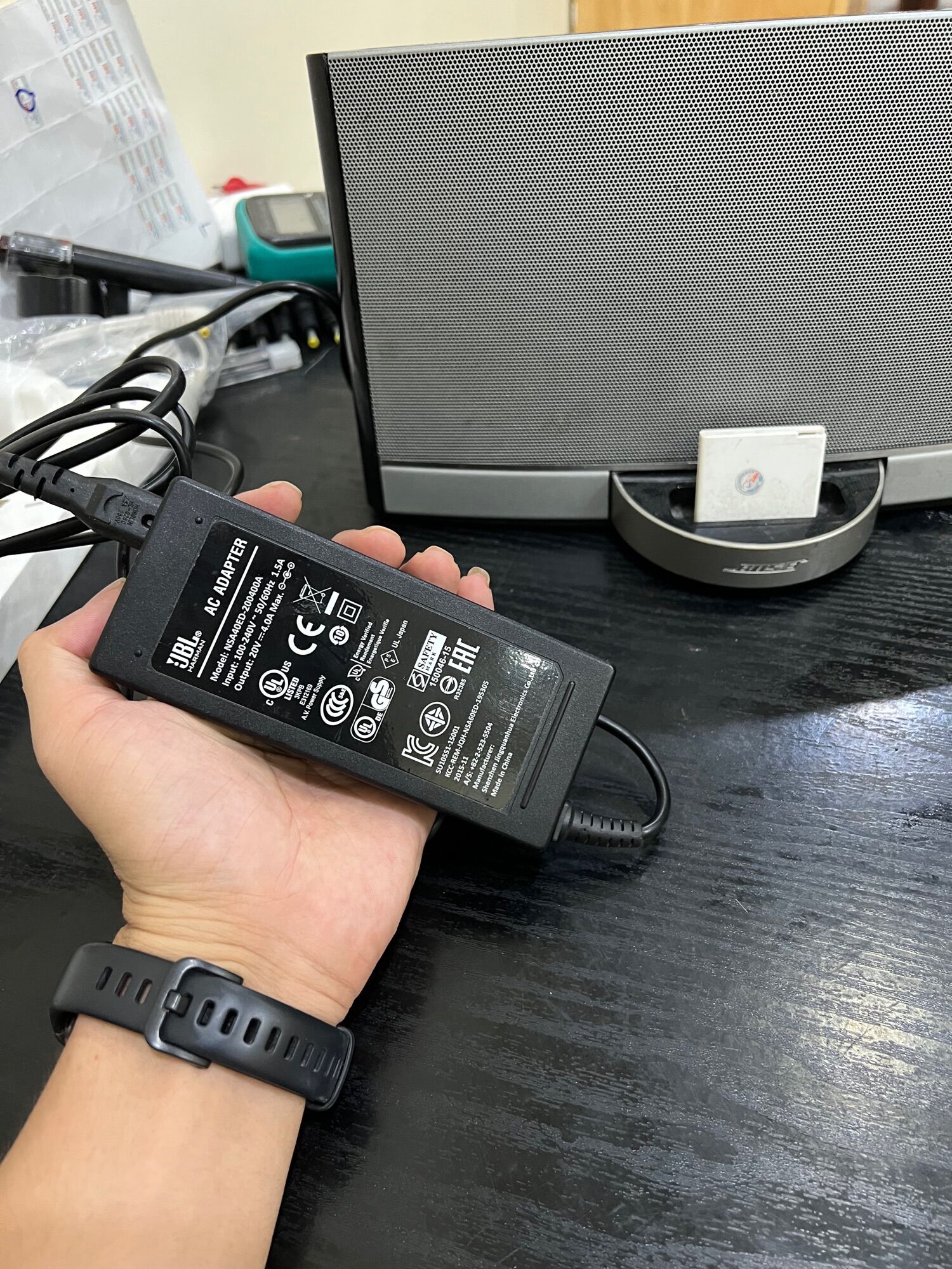 Bộ sạc 20v cho loa bose sounddock portable