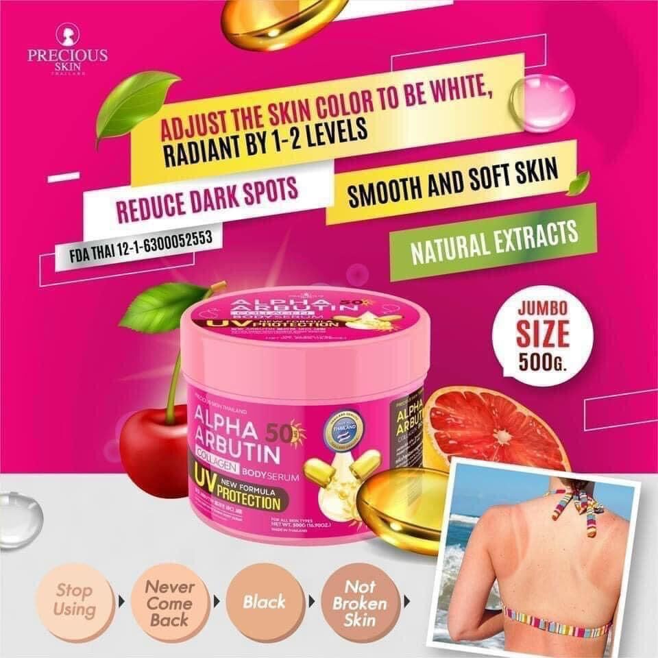 Kem body alpha arbutin 3 thái lan