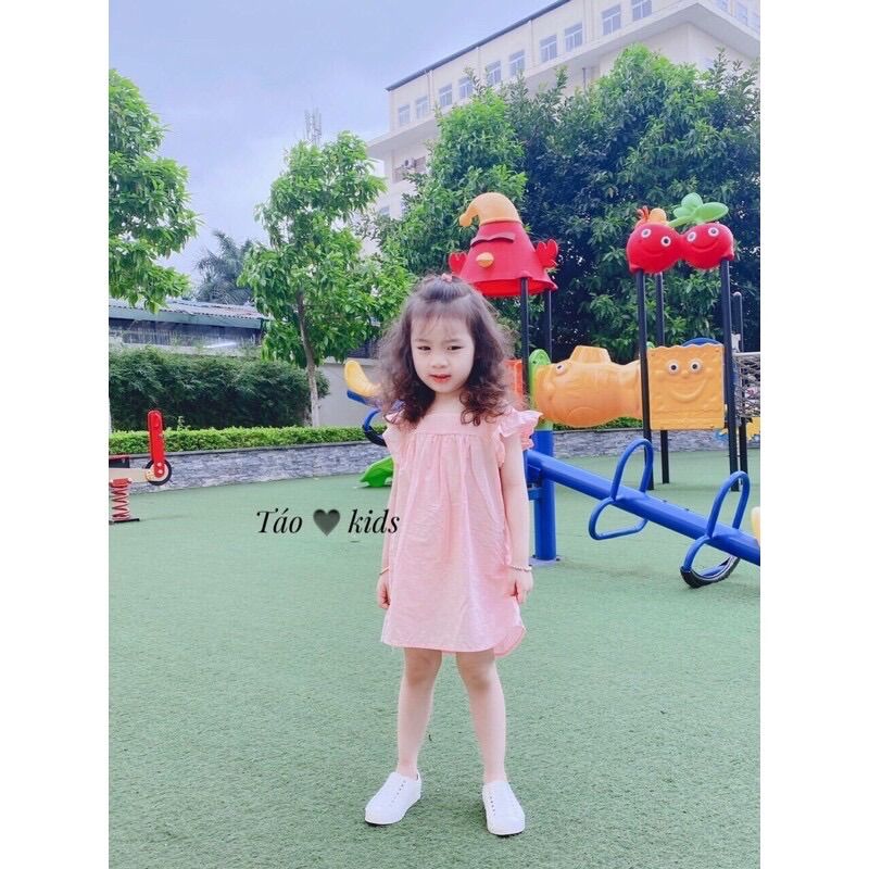 Váy thô cánh tiên dáng xoè bé gái