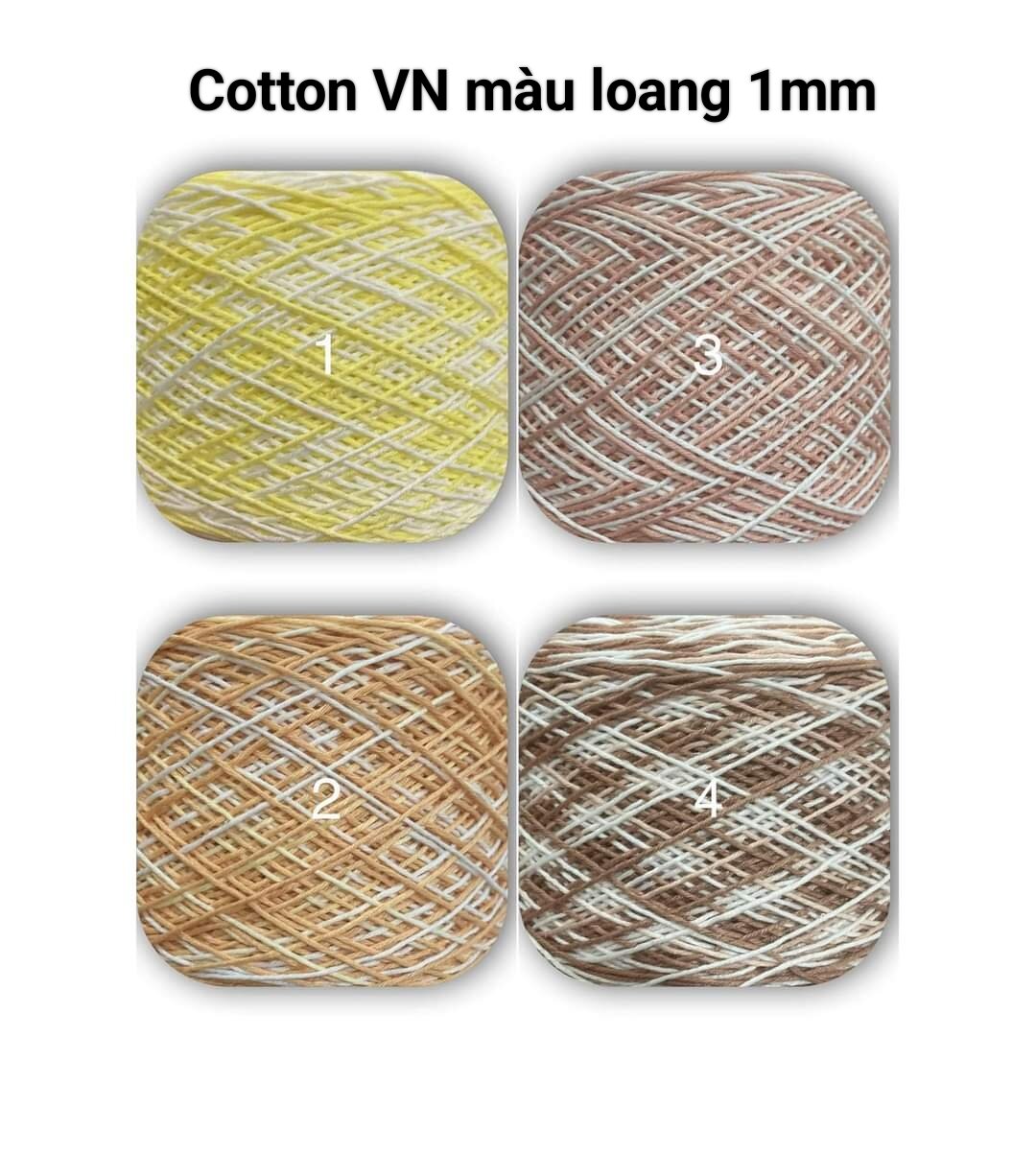COTTON VN MÀU LOANG