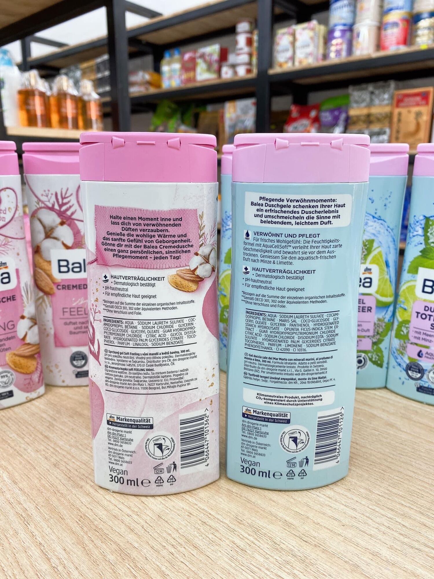 SỮA TẮM ĐỨC BALEA 300ML THƠM - MỊN DA