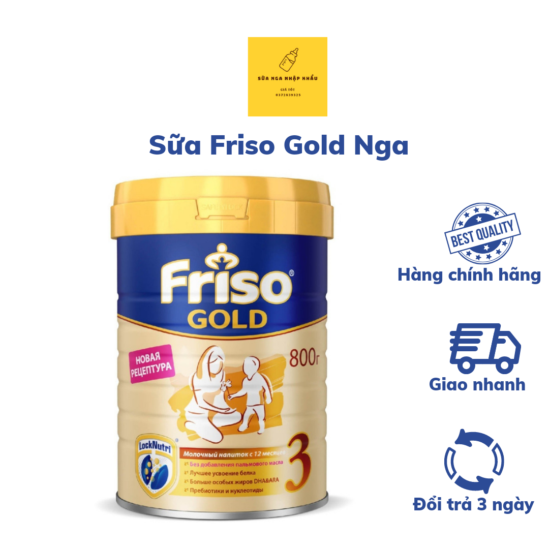 sữa FRISO GOLD Nga số 3 hộp 800g