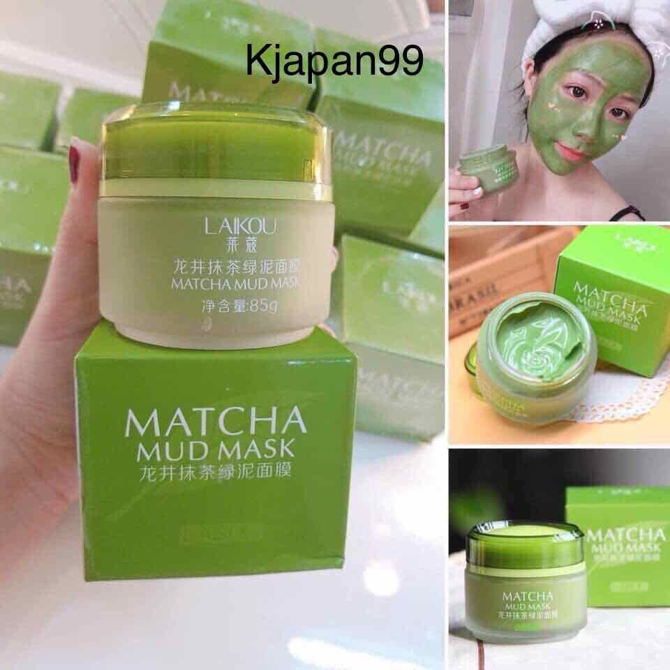 [Hcm]?? Mặt Nạ Mask Mud Bùn Trà Xanh Dạng Hủ 85G ??