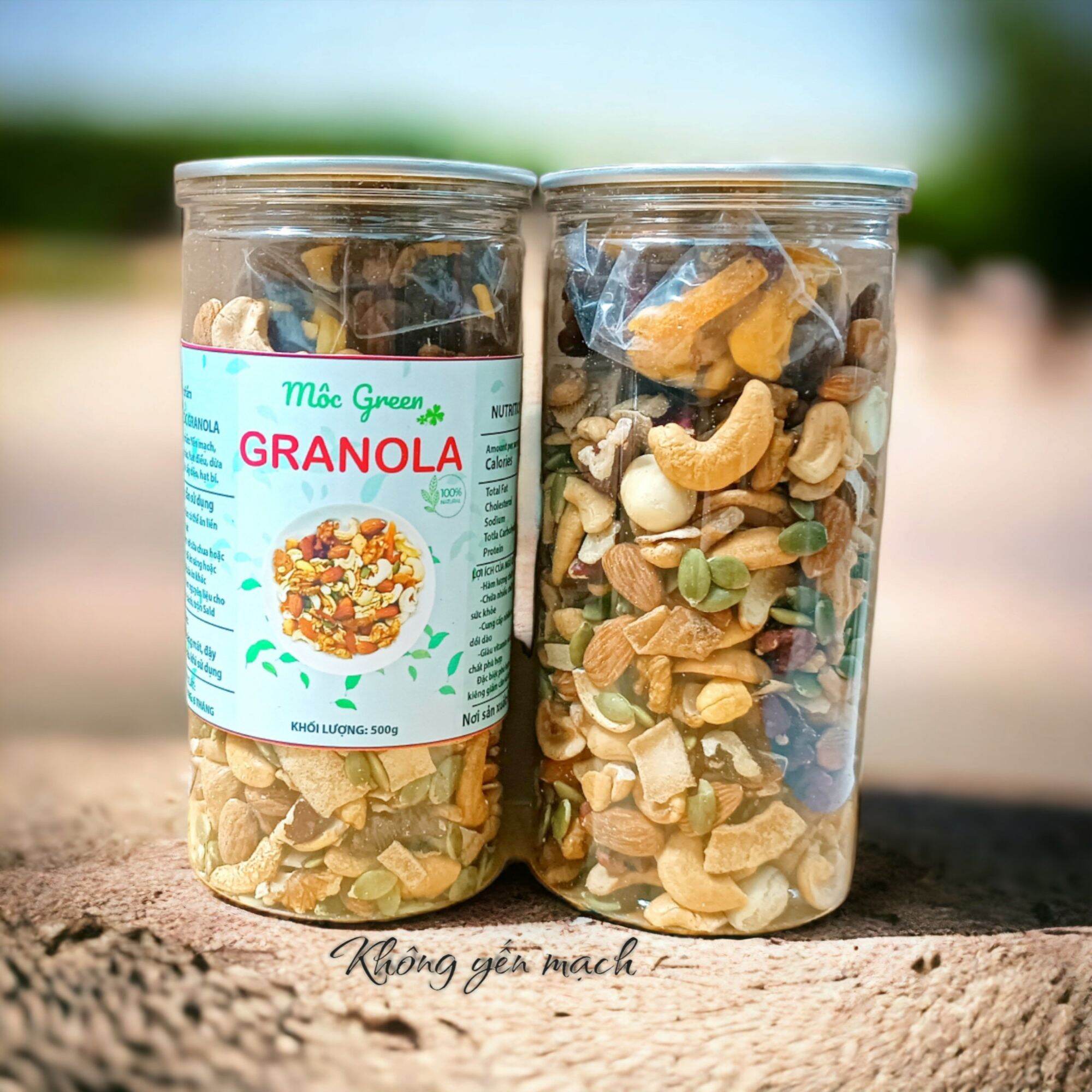 Granola Ăn kiêng Siêu hạt không yến mạch